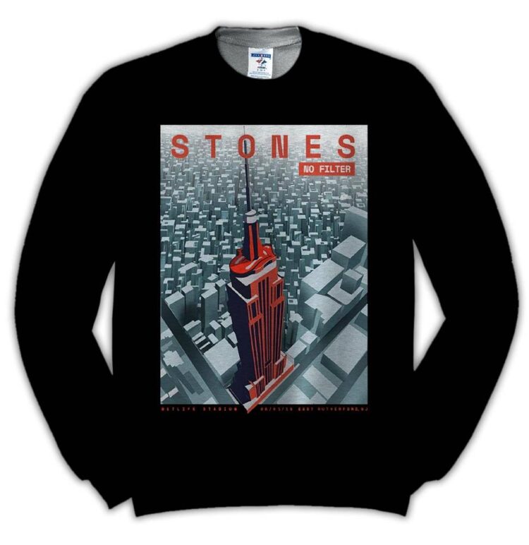 East Rutherford Empire State Building The Rolling Stones 2019 Tour Shirt