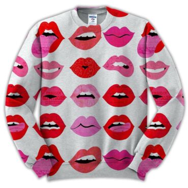 Lips Of Love 3D The Rolling Stones Shirt