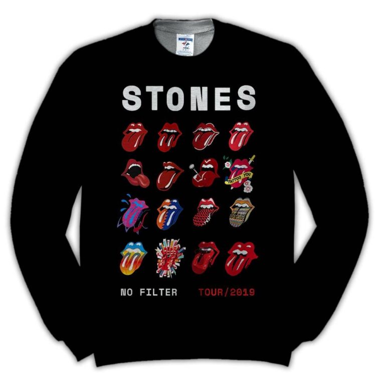 Licks Evolution The Rolling Stones 2019 Tour Shirt
