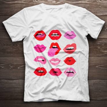 Lips Of Love The Rolling Stones Shirt