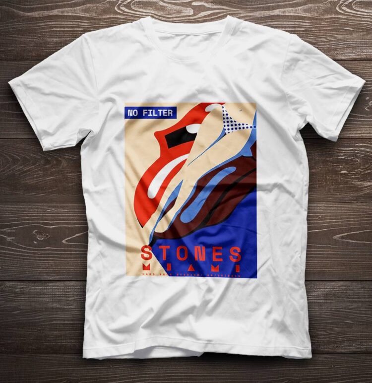 Miami Swim The Rolling Stones 2019 Tour Shirt