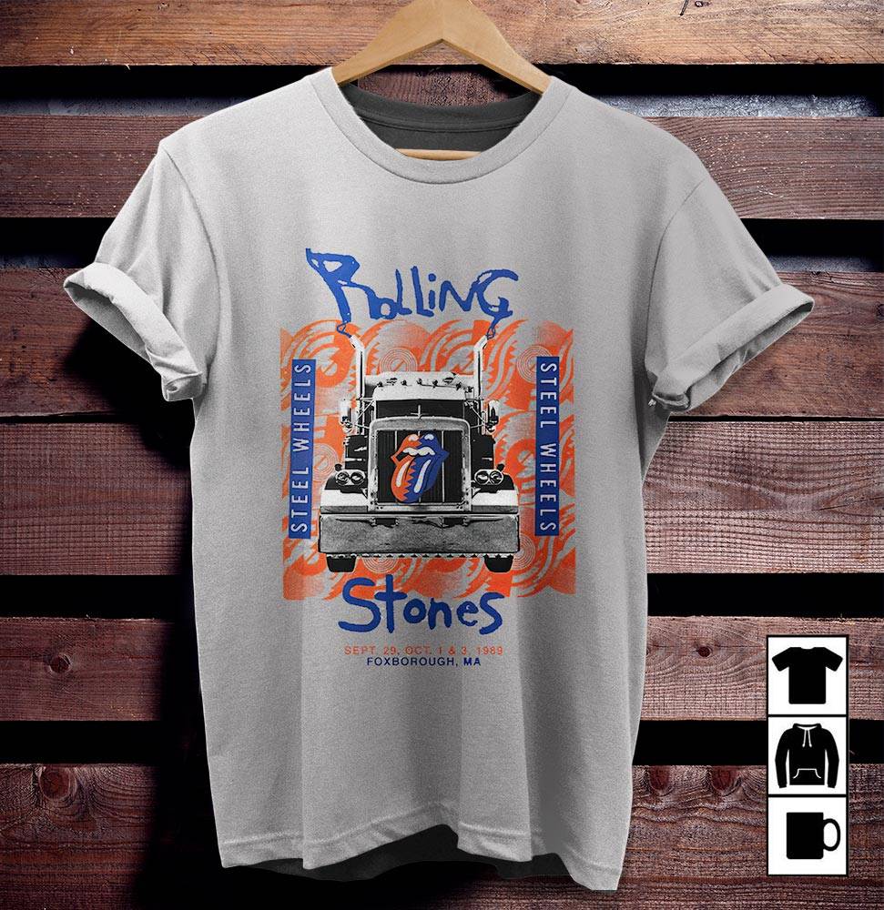 Foxborough '89 The Rolling Stones 2020 Tour TShirt Sweatshirt Hoodie ...