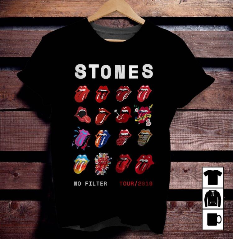Licks Evolution The Rolling Stones 2019 Tour Shirt