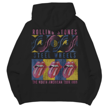 Steel Wheels Black Tour The Rolling Stones Shirt