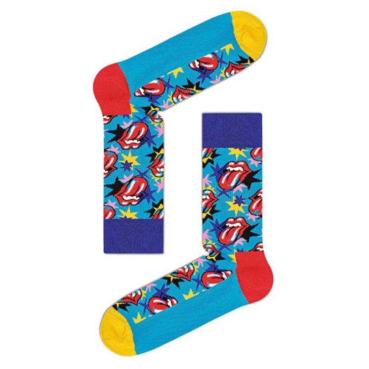 The Rolling Stones Extra Licks Tongue Cotton Socks