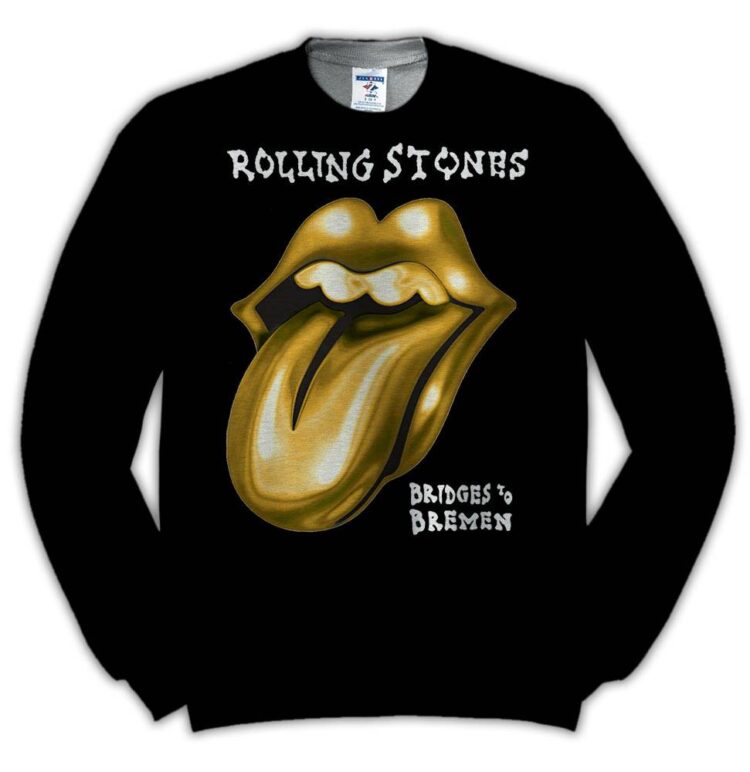 Gold Tongue The Rolling Stones Shirt