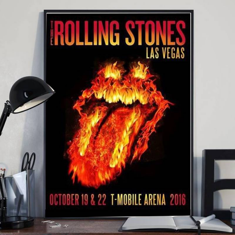 The Rolling Stones Macao 2014 Canvas