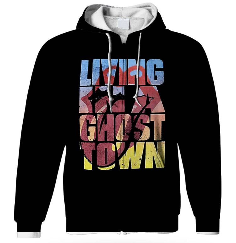 The Rolling Stones Living In A Ghost Town Limited Shirt