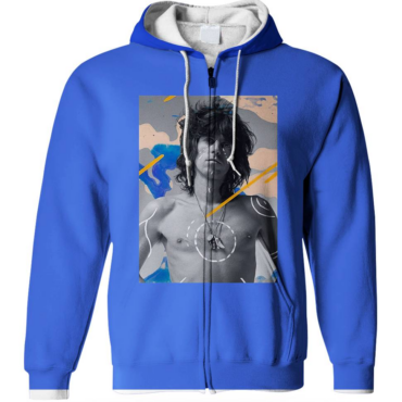 The Rolling Stones RUFFMERCY Keith Shirt - Royal Blue