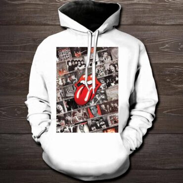 The Rolling Stones Legend Rock Band Timeline Shirt - White