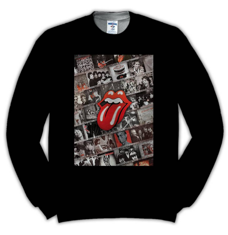 The Rolling Stones Legend Rock Band Timeline Shirt - Black