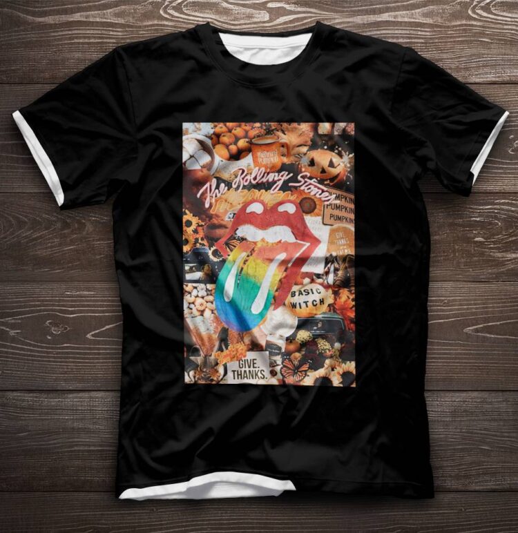 The Rolling Stones Rainbown Halloween Funny  Shirt