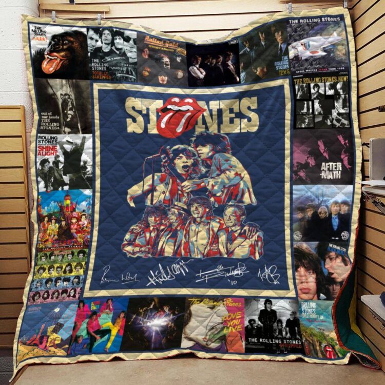 The Rolling Stones Signature Quilt