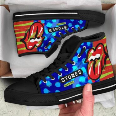 The Rolling Stone No Filter Sneakers Canvas Shoes,Low Top, High Top, Sport Shoes Fan Gift Idea