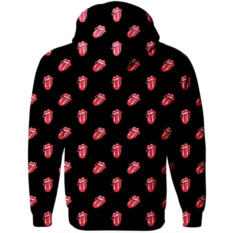 Rolling Stones Tongue Pattern Shirt