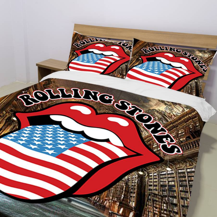 Rolling Stones Library Bedding Set