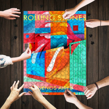 Rolling Stone Flags Puzzle