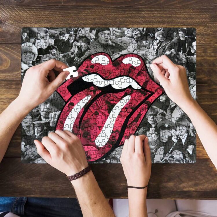 Rolling Stones Lover Puzzle