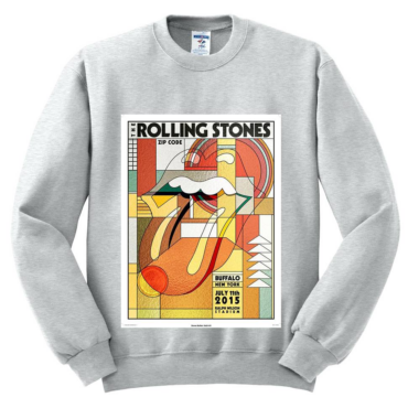 The Rolling Stones Zip Code New York 2015 Shirt