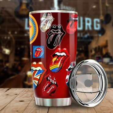 Rolling Stones EST 1962  Stainless Steel Tumbler Cup