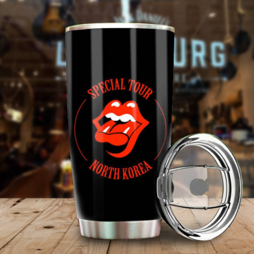Rolling Stones Special Tour North Korea Tumbler Cup
