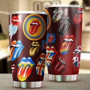 Rolling Stones EST 1962  Stainless Steel Tumbler Cup