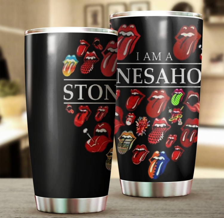 Rolling Stones Stones Aholic Tumbler Cup
