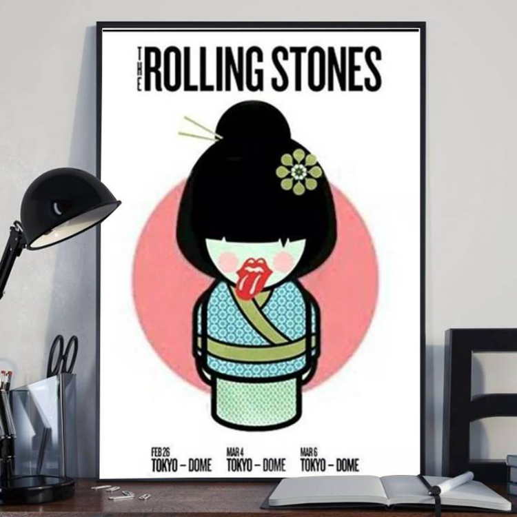 The Rolling Stones Tokyo Dome Canvas