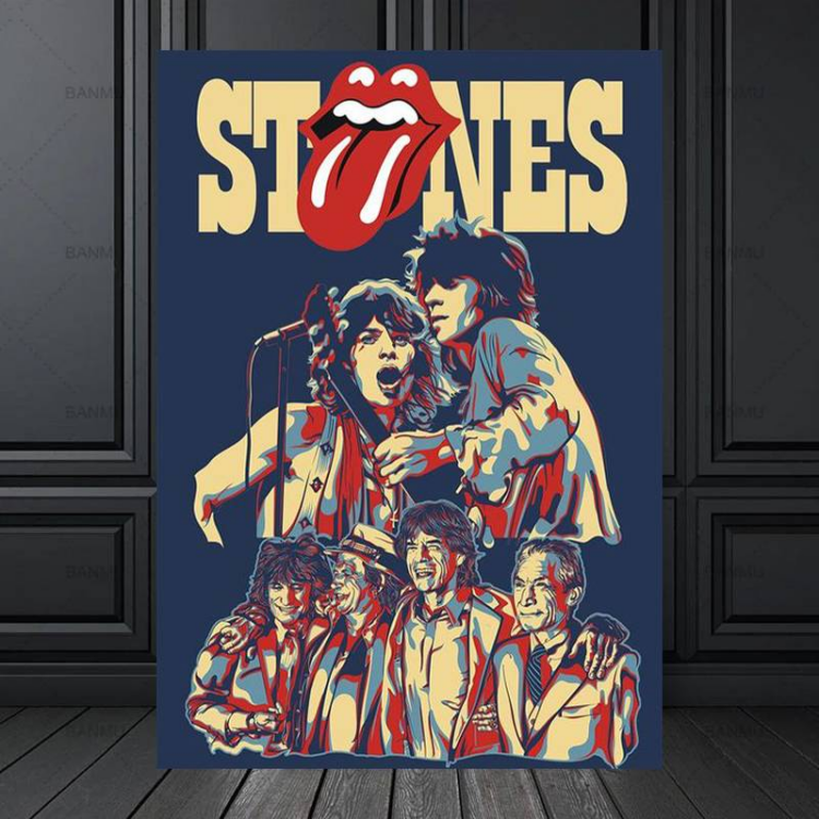 The Rolling Stones Stones Canvas