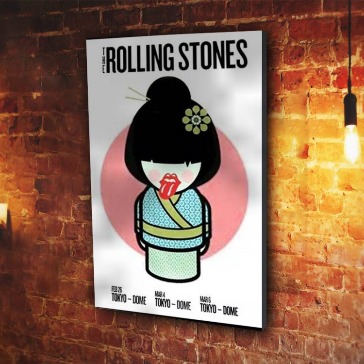 The Rolling Stones Tokyo Dome Canvas