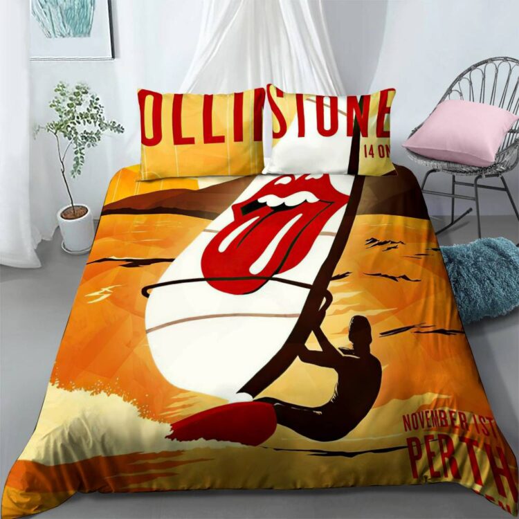 The Rolling Stones 14 On Fire Perth Bedding Set