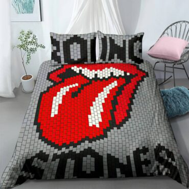 Bedding Set 1 The Rolling Stones 8Bit Tongue