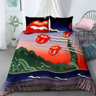 Bedding Set 1 The Rolling Stones American Tour 1981