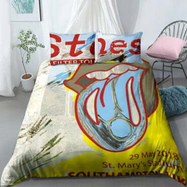 Bedding Set 1 The Rolling Stones No Filter Southamton 2018