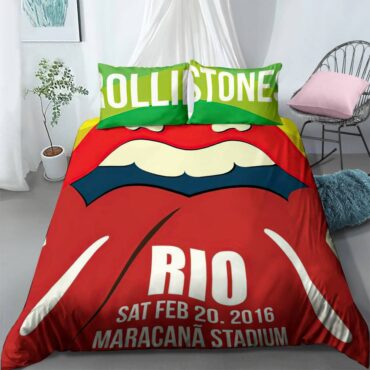 Bedding Set 1 The Rolling Stones Tropical Rio 2016