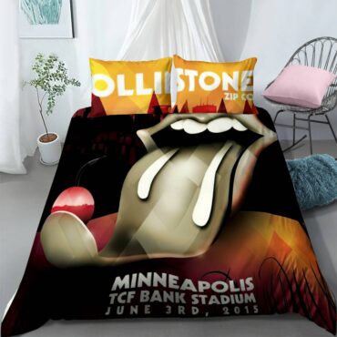 Bedding Set 1 The Rolling Stones Zip Code Minneapolis 2015