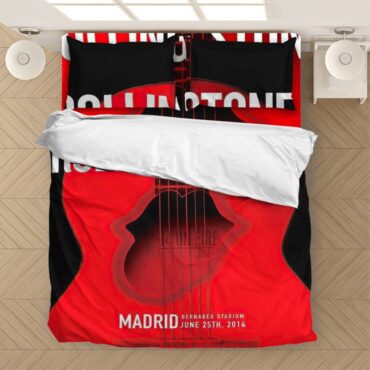 Bedding Set 2 The Rolling Stones 14 On Fire Madrid