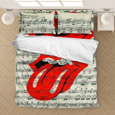 Bedding Set 2 The Rolling Stones Music Sheet