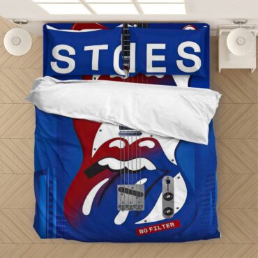 Bedding Set 2 The Rolling Stones No Filter Chicago 2019