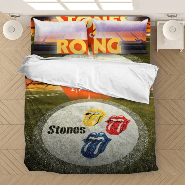 The Rolling Stones Zip Code Pittsburgh 2015 Bedding Set