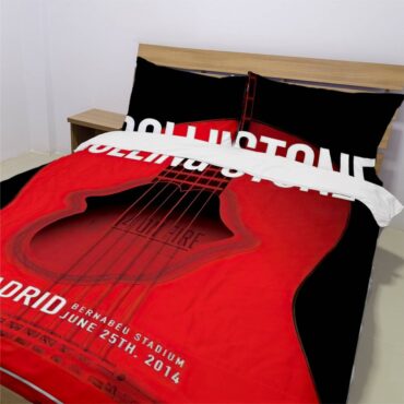 Bedding Set 3 The Rolling Stones 14 On Fire Madrid