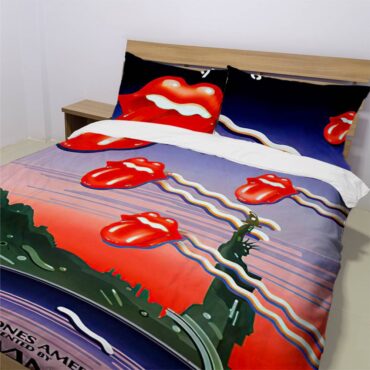 Bedding Set 3 The Rolling Stones American Tour 1981