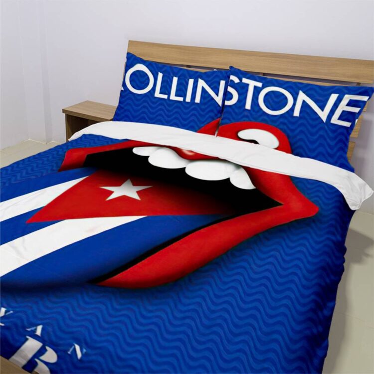 The Rolling Stones Havana Cuba 2016 Bedding Set