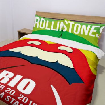 Bedding Set 3 The Rolling Stones Tropical Rio 2016