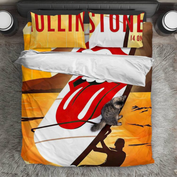 The Rolling Stones 14 On Fire Perth Bedding Set