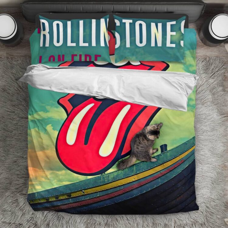 The Rolling Stones 14 On Fire Roskilde Bedding Set