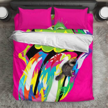 The Rolling Stones Mouth Swag Bedding Set