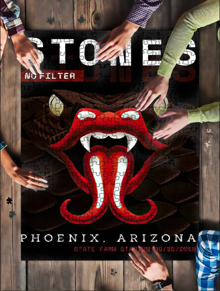 Rolling Stone Phoenix Arizona Puzzle