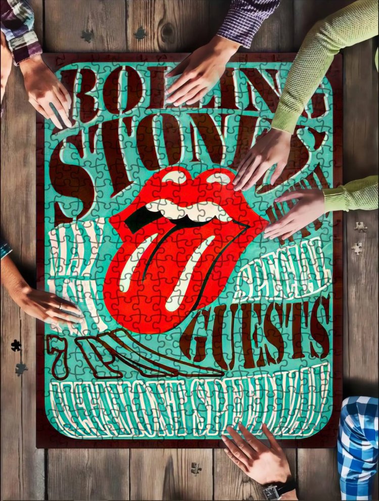 Rolling Stone with Special Guests Puzzle