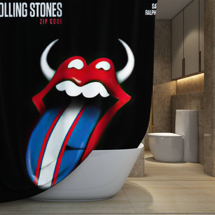 The Rolling Stones Phoenix Arizona Art Shower Curtain